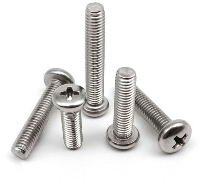 2/10/50pcs M2 M2.5 M3 M3.5 M4 M5 M6 M8 긴 GB818 A2 304 스테인레스 스틸 크로스 라운드 필립스 팬 헤드, 08 M4  10pcs, 26 18mm