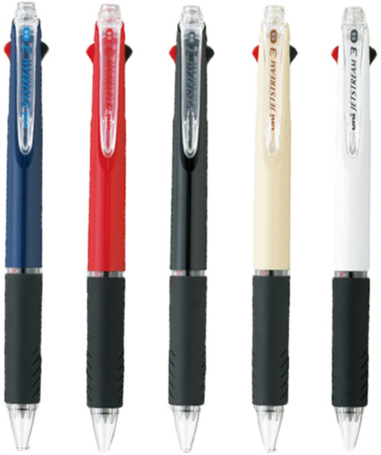 제트스트림 3색 0.5mm, 블랙, 10개