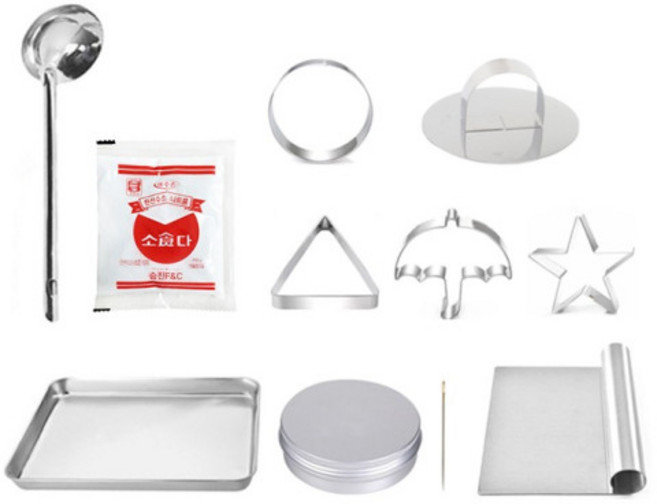 달고나 만들기 세트 키트 추억의 뽑기틀 뽑기세트, 1개