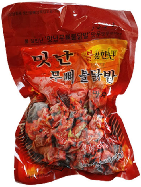 (무)(냉동)맛난무뼈불닭발 250g, 1개