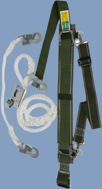 G82747 주상용 안전대 둔부형 안전벨트 안전줄 죔줄 소구경, 1개