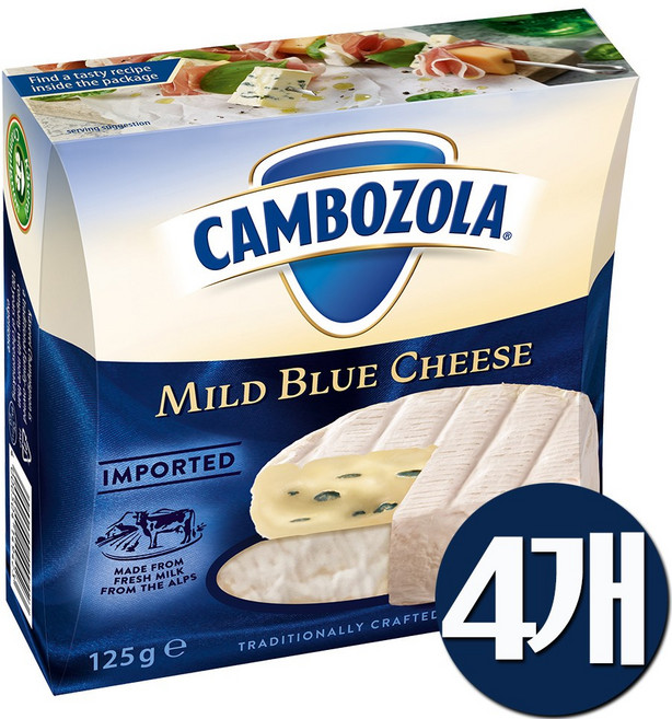 깜보졸라치즈125g, 125g, 4개