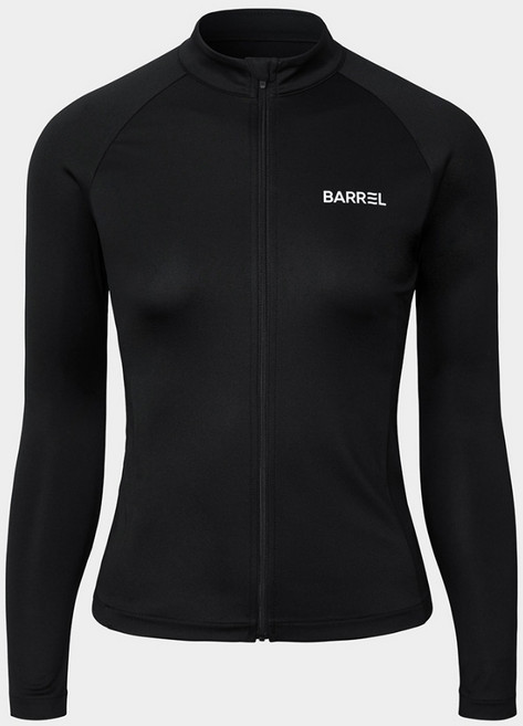 BARREL 女款單色拉鍊防曬衣
