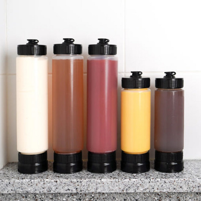 카페마스터 거꾸로 소스통 카페 업소용, 1개, 500ml