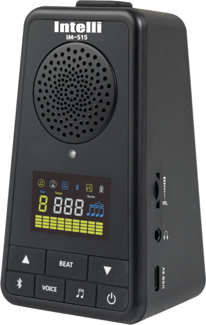 인텔리 박자기 충전용 블루투스 메트로놈 IM-515, 블랙, 1개