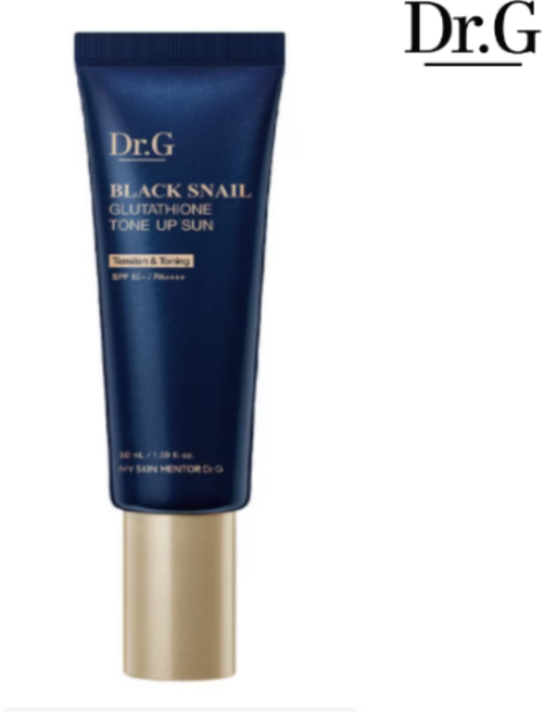 [best본사정품]닥터지 블랙 스네일 글루타치온 톤업 선 50ml/(SPF50+) 피부보습 피부탄력 피부개선 피부케어 민감피부용 데일리용 메이크업베이스 안심저자극 저자극테스트완료, 50ml, 1개