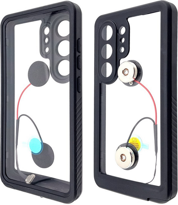 (하나플러스샵) 배달 오토바이 자석케이스 충전 방수케이스(리벳형), S26플러스(리벳형), 1개