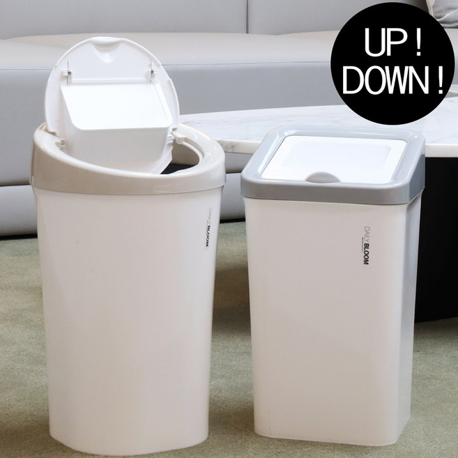 심플 거실 쓰레기통 화장실 사무실 인테리어 휴지통, 상세페이지 참조, 1개