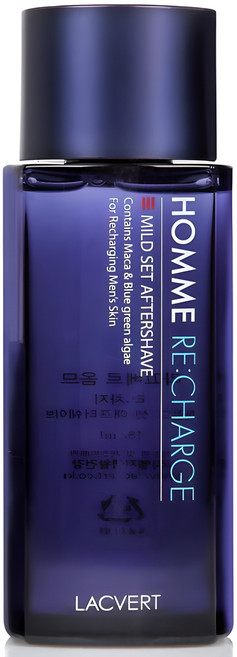 라끄베르 옴므 리차지 마일드 셋 애프터쉐이브, 185ml, 1개