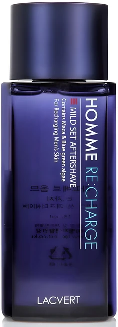 라끄베르 옴므 리차지 마일드 셋 애프터쉐이브, 185ml, 1개 - 쿠팡