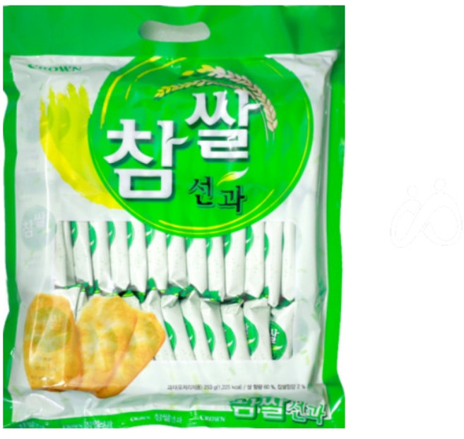 크라운 참쌀선과, 253g, 3개