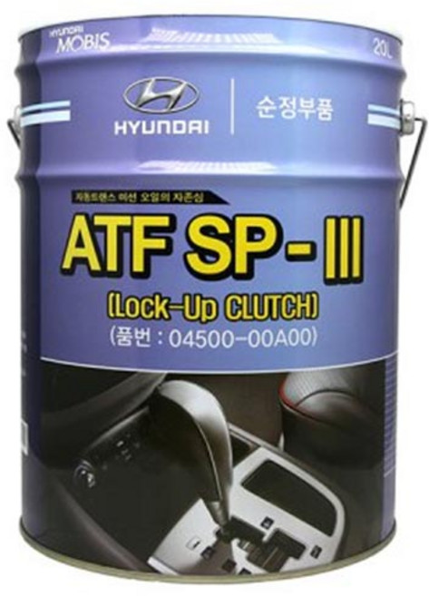 현대 ATF SP3 04500-00A00 20L, 1개, 현대 SP3_20L (4~5단)