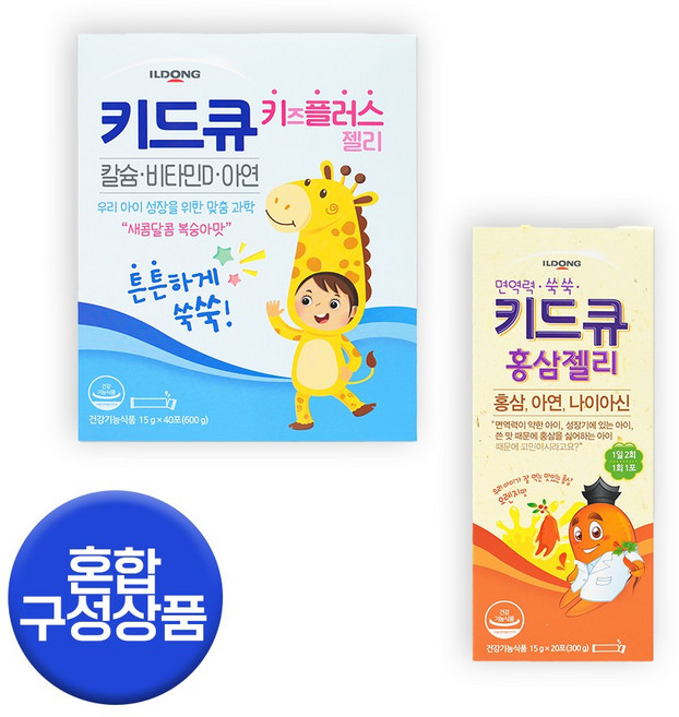 일동제약 키드큐 젤리, 600g, 1개