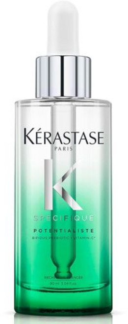케라스타제 스페시픽 포텐셔이스트 헤어 앤 스칼프 세럼 유니버설 디펜스 포 비타민 C로 두피 수분 공급 설페이트 프리 정상 건조 민감 또는 지성 두피용 304 플로리드 온스, 1개