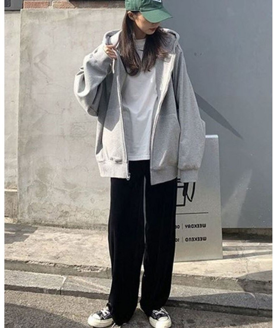 메리앤볼 남녀공용 가성비 트렌디 후드 집업 2COLOR 중 택1