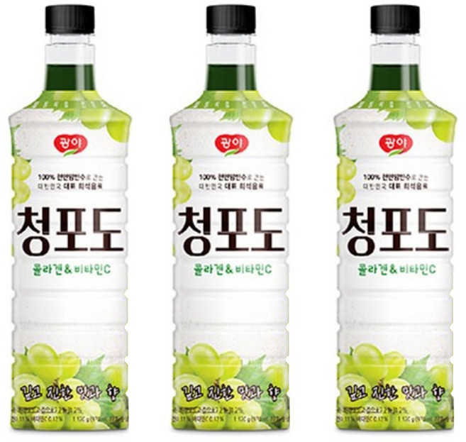 애드퓨어 청포도 베이스, 970ml, 3개