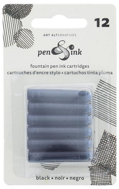 Pentel 아트 아쿠아시 워터 브러시 다양한 팁 1팩에 4개입(FRHBP4M) 화이트, 4팩 모듬