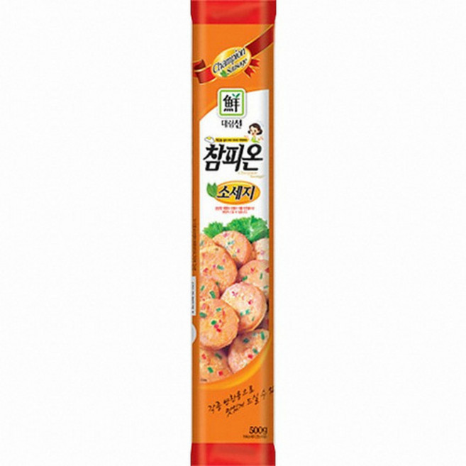 원하프참피온소세지.500g/대림총알배송, 500g, 대림선 참피온 소세지 500g