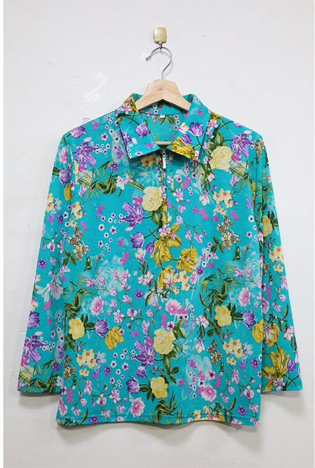 형제상회 할머니티 카라 긴팔 엄마옷 할머니옷 춘추 국산 0010SF10