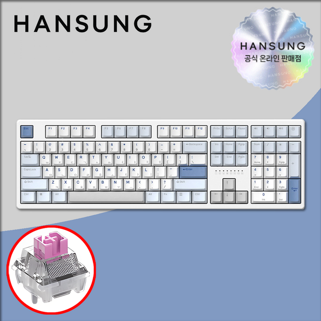 한성 TFG 매그니톡스 2XF 8K 래피드트리거 그레이레이니 저소음 자석축, 단품, 단품