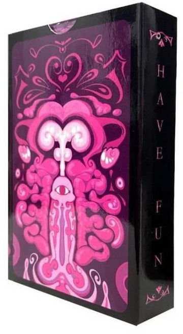 盡慾趴體 雙人互動撲克牌 調情卡牌 情趣遊戲 18禁, 1個, 紫色