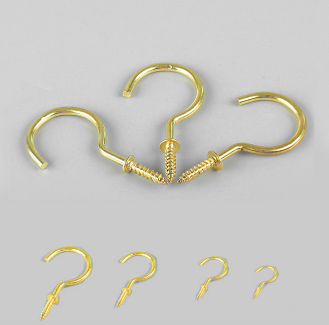 천장후크 천장걸이 천장고리 천정고리 천정후크 후크고리 천정걸이 후크걸이 캐노피설치 모빌걸이 스크류후크걸이 모기장걸이, 대, 수량