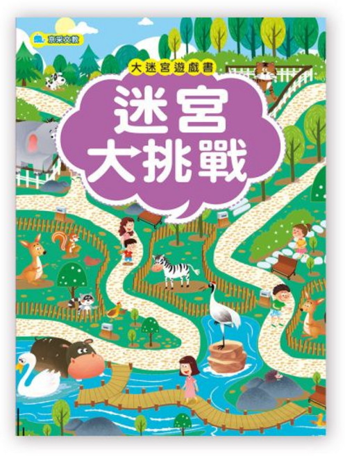 京采文教 大迷宮遊戲書–迷宮大冒險
