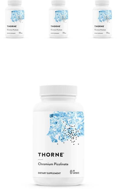 쏜리서치 크로뮴 피콜리네이트 캡슐, 4개, 60정 - 쿠팡