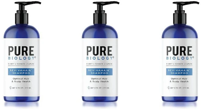 Pure Biology RevivaHair 비오틴 샴푸 240ml 3팩 - 쿠팡