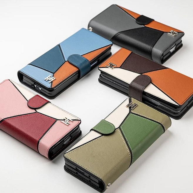 갤럭시폴드7 라피네 콤비 천연소가죽 다이어리 케이스 갤럭시Z폴드7케이스 갤럭시Z폴드7 gp0*901bI