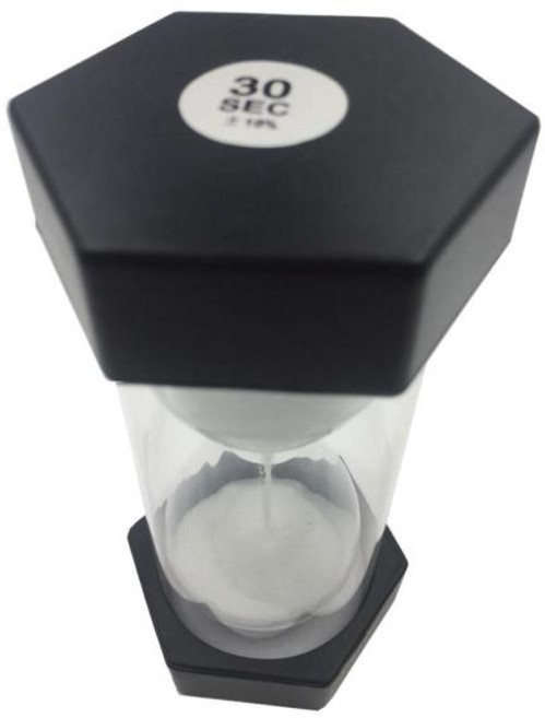 30 초 모래 시계 타이머 세련된, 1개