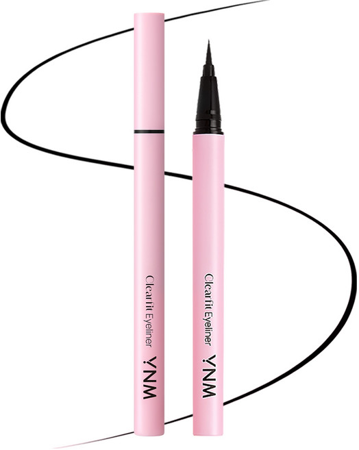 YNM 클리어핏 아이라이너, 1개, 01 블랙