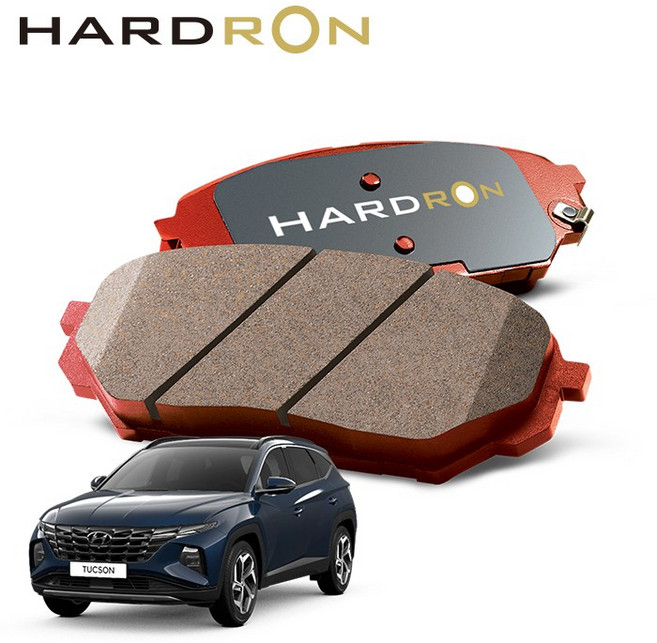 상신 하드론 현대 투싼 IX 올뉴투싼 TL 브레이크패드 라이닝, [후-HP1117] 전차량 공용