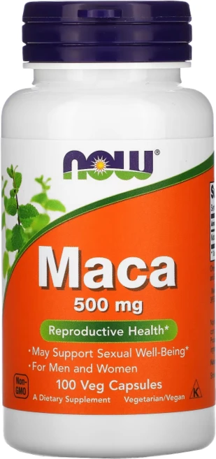 나우푸드 마카 Maca 500mg 100캡슐 남자 여자 페루 안데스 마카 남성 여성, 3개, 100정 - 쿠팡