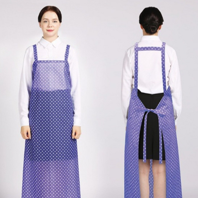 요리앞치마 우레탄앞치마 대형 1개 8색 위생앞치마 H형앞치마 방수앞치마, 하늘색 반투명