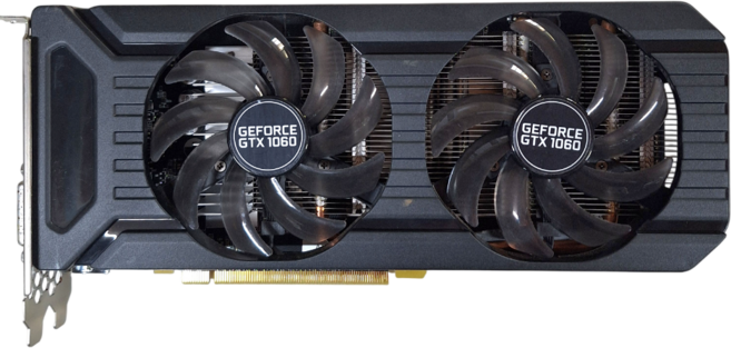 중고그래픽카드 PALIT 지포스 GTX1060 DUAL D5 6GB (2팬), GTX1060 D5 6GB