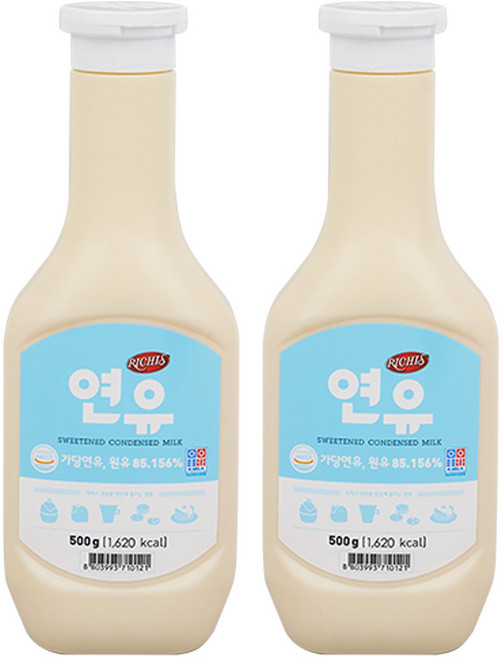 리치스 연유, 2개, 500g