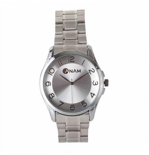 아남시계 아날로그손목시계 메탈밴드시계 남자메탈시계