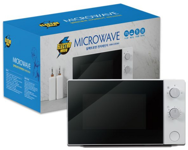 테온셀 일렉트로맨 전자레인지W MWM-E2202WH