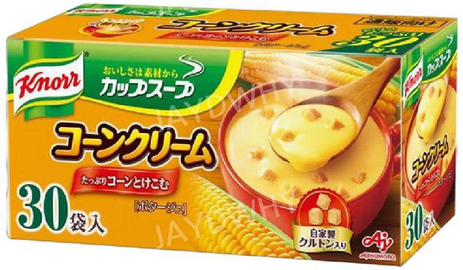 크노르 콘크림 컵 스프 옥수수 30개입, 30개, 18.2g
