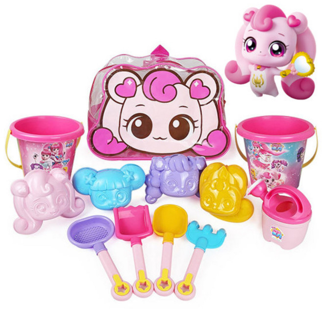 반짝반짝 캐치티니핑 모래놀이 가방, 단품, 1개