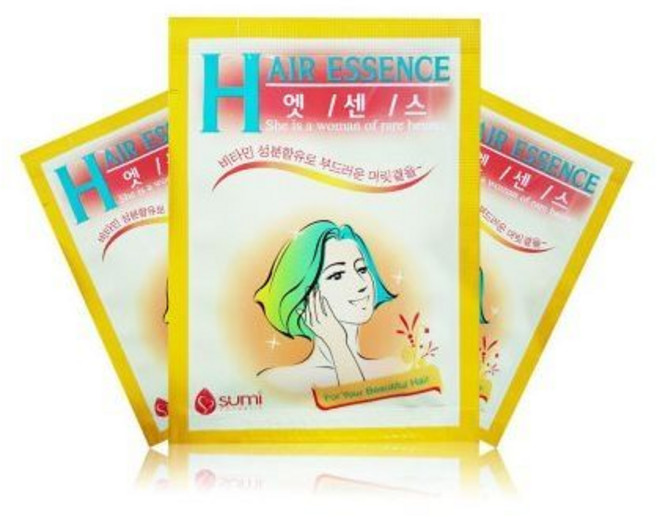 수미 일회용 헤어 에센스 8ml 20개 미용 수미팩 사우나 목욕탕 마사지팩