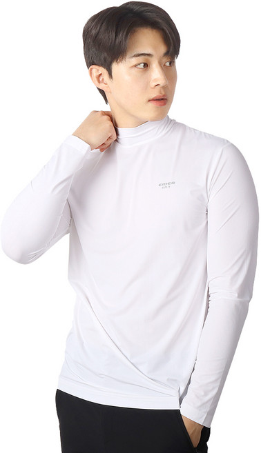 아이더 SAFETY 여름 쿨링 미드 터틀넥 베이직 티셔츠 NF-3303