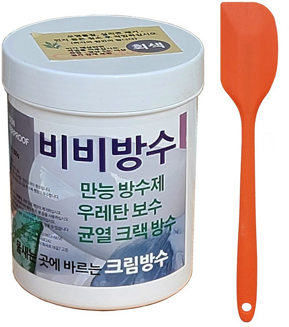 방수크림 - 크랙 균열 우레탄보수-물새는 곳에 바르는 비비방수- 500 g, 투명, 1개