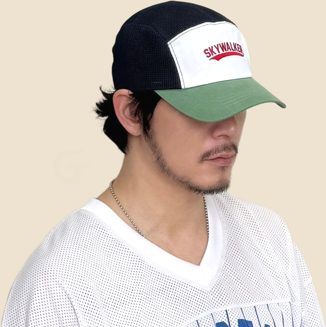 스카이워커 트러커캡 여름용 메쉬 캡모자 남녀공용 스트릿 커플볼캡 야구모자