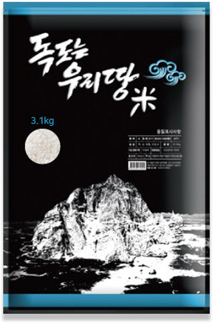 독도는 우리땅 골드퀸 누룽지향 향미쌀 백미 3.1kg, 보통등급, 1개