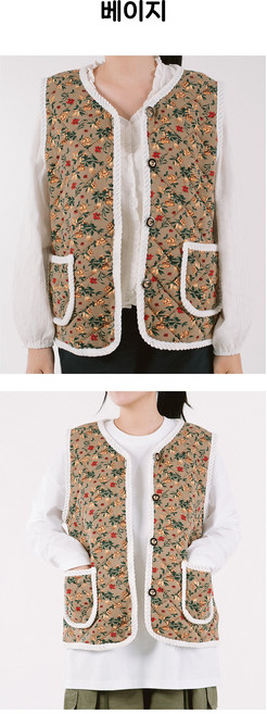 살림온 김장필수세트 김장용 방수 방한장갑 + 김장 조끼 겨울 필수템