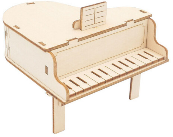 (5인 세트)TCS 그랜드피아노 오르골 만들기 (R-37) X 5SET 과학 실험 키트 STEAM