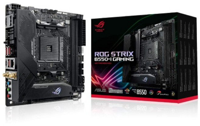 3. ASUSTEK ASUS AMD B550 탑재 AM4 메인 보드 ROG STRIX B550-I GAMING [MINI ITX] B089Y8YXP6, 단품_One Color, 상세 설명 참조0, 상세 설명 참조0