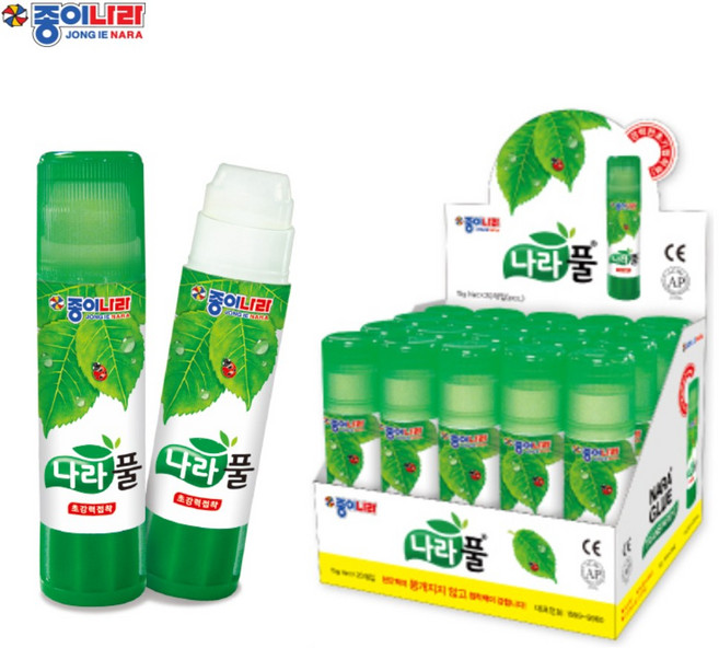 종이나라 투명풀 나라풀 8g 15g 25g 35g 1갑, 15g 20개입